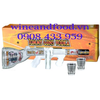 Rượu Vodka cây súng Tommy Guns 750ml