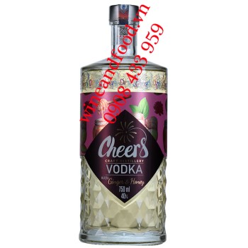 Rượu Vodka Cheers Ginger & Honey 750ml