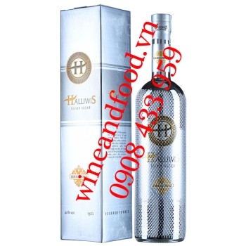 Rượu Vodka Halliwis Silver 75cl