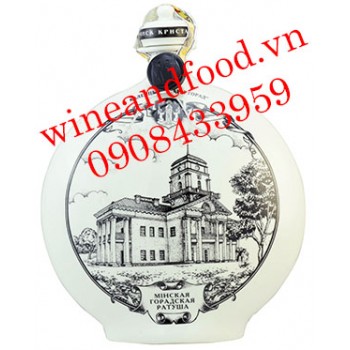 Rượu Vodka Nga chai sứ 1l