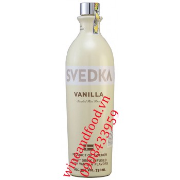 Rượu Vodka Svedka Vanilla 750ml