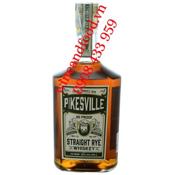 Rượu Whiskey Pikesville Straight Rrye 750ml