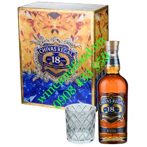 Rượu Whisky Chivas Regal 18 năm Gold Signature hộp quà 2026