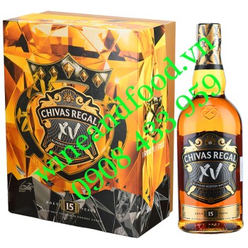 Rượu Whisky Chivas Regal XV 15 năm hộp quà