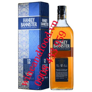 Rượu Whisky Hankey Bannister 12 năm 70cl