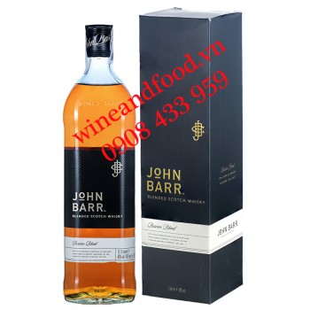 Rượu Whisky John Barr Reserve Blend 1000ml