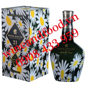 Rượu Whisky Royal Saulute Chivas 21 Richard Quinn Edition Chamomile