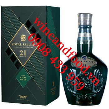 Rượu Whisky Chivas Royal Saulute The Malts Blend 21 năm