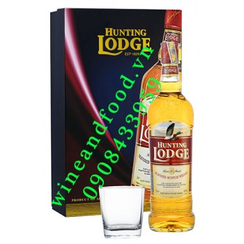 Rượu Whisky Hunting Lodge hộp quà