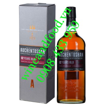 Rượu Whisky Auchentoshan single malt 12 năm