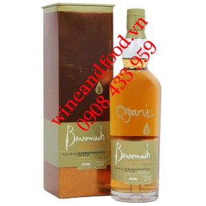 Rượu Whisky Benromach Organic single malt 2010 70cl