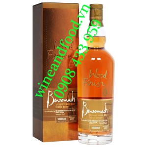 Rượu Whisky Benromach Wood Finish Sassicaia single malt 70cl