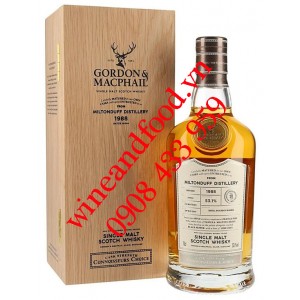 Rượu Whisky Gordon & Macfail Miltonduff 1988 30 năm 70cl