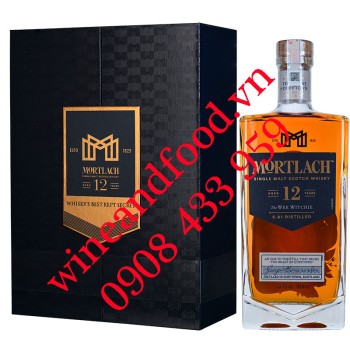 Rượu Whisky Mortlach 12 năm Single Malt hộp quà