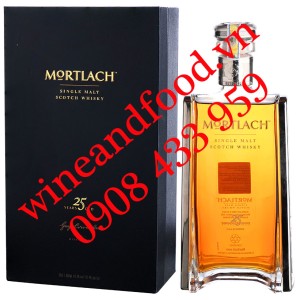 Rượu Whisky Mortlach 25 năm Single Malt 500ml