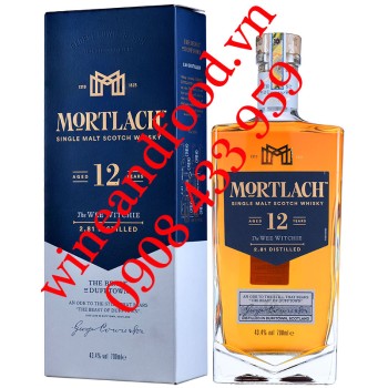 Rượu Whisky Mortlach Single Malt 12 năm 700ml