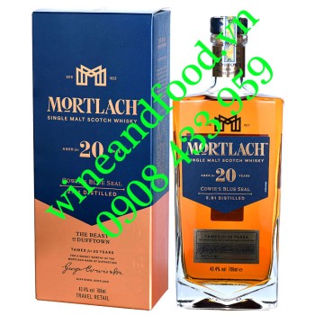 Rượu Whisky Mortlach Single Malt 20 năm 700ml