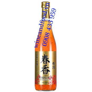 Rượu Mơ Haruka vảy vàng 720ml
