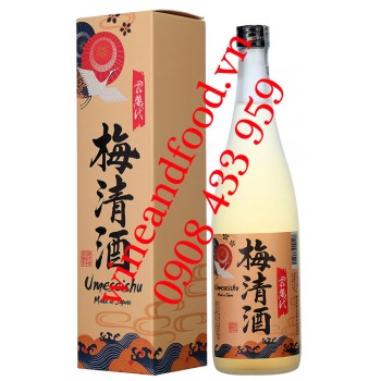 Rượu Mơ Umeseishu Kimibandai 720ml