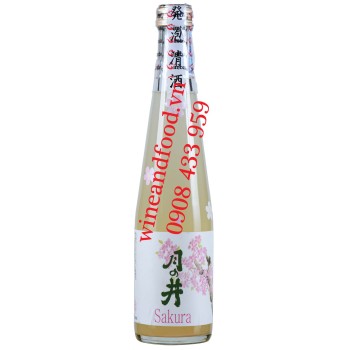 Rượu Sake Tsukinoi Sakura Sparkling 300ml