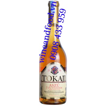 Rượu Tokaji Aszú 3 Puttonyos 500ml