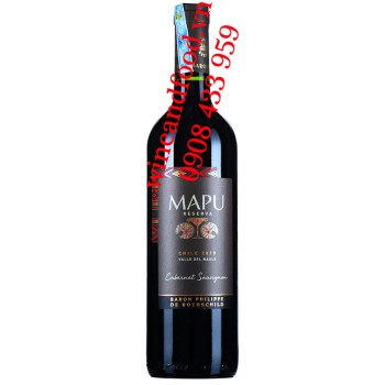 Rượu vang Mapu Cabernet Sauvignon Reserva 750ml