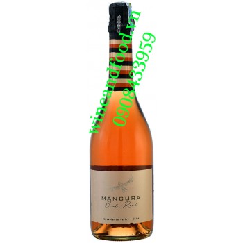 Rượu vang Mancura Brut Rose Sparkling 750ml