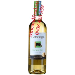 Rượu vang Gato Negro Sauvignon Blanc San Pedro 750ml