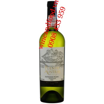Rượu vang trắng Puente Austral Sauvignon Blanc 750ml
