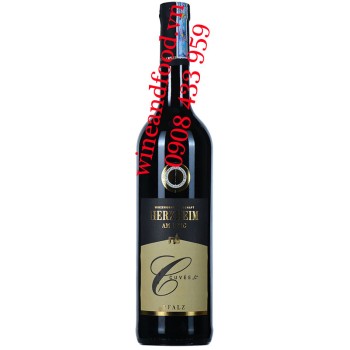Rượu vang Herxheim Am Berg Cuvée C Rotwein Trocken Pfalz 750ml