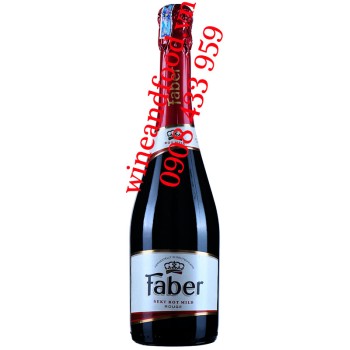 Rượu vang nổ Faber Sekt Rot Mild Rouge 750ml