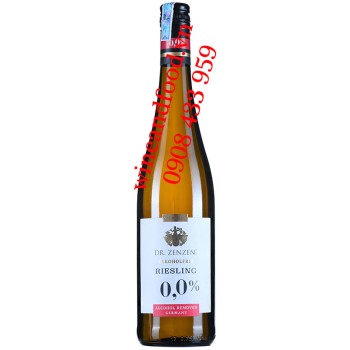 Rượu vang Riesling không cồn Alkoholfre Dr.Zenzen 750ml