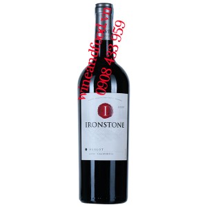 Rượu vang Ironstone Merlot Lodi California 750ml
