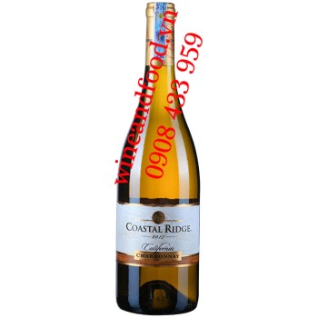 Rượu vang Coastal Ridge California Chardonnay 750ml
