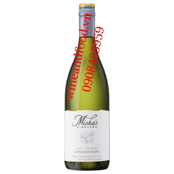 Rượu vang Mishas Vineyard The Starlet trắng 2014