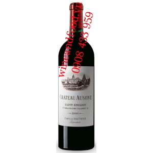 Rượu vang chateau Ausone premier grand cru classé 2000