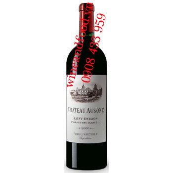 Rượu vang chateau Ausone premier grand cru classé 2000