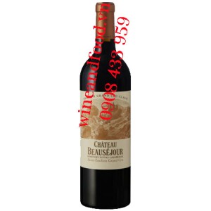 Rượu vang chateau Beausejour Duffau Premier Grand Cru Classé 2000