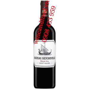 Rượu vang chateau Beychevelle 4 ème Cru Classé Saint Julien 2012