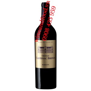 Rượu vang chateau Cantenac Brown 3ème Cru classé 2003