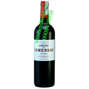 Rượu vang chateau De Camensac Haut Medoc 5eme Grand Cru Classe 2016