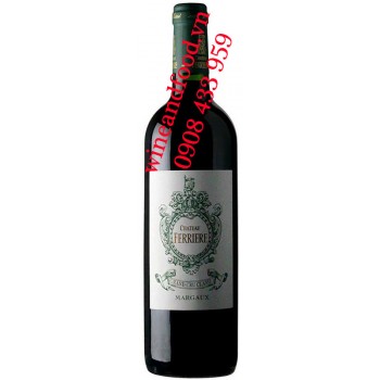 Rượu chateau Ferriere Margaux 3eme Cru Classé 2016