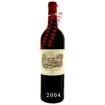 Rượu vang chateau Lafite Rothschild Grand Cru Classe 2004