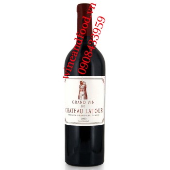 Rượu vang chateau Latour Grand Cru Classe 2003