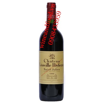 Rượu vang chateau Leoville Poyferre 2ème Cru Classé 2010