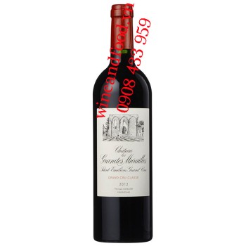 Rượu vang chateau Les Grandes Murailles Grand Cru Classé 2010