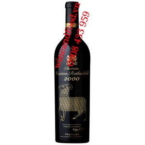 Rượu vang chateau Mouton Rothschild 1er Cru Classé 2000