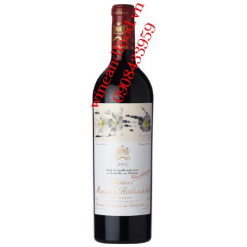 Rượu vang chateau Mouton Rothschild Grand Cru Classe 2005