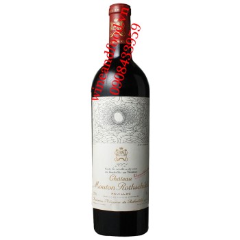 Rượu vang chateau Mouton Rothschild Premier Cru Classe 2002