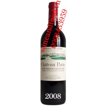 Rượu vang chateau Pavie Saint Emilion Grand Cru 2008
